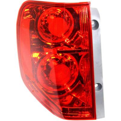 Rareelectrical - New Left Tail Light Compatible With Honda Pilot 2003 2004 By Part Numbers Ho2800154 33551-S9v-A01