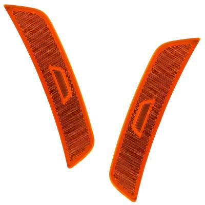 Rareelectrical - New Pair Of Side Marker Lights Compatible With Hyundai Santa Cruz 2.5L 2022-2024 By Hy2571104