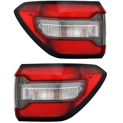Rareelectrical - New Pair Of Outer Tail Lights Compatible With Honda Pilot 3.5L 2023-2023 By Part Numbers Ho2805128