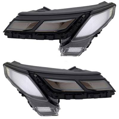 Rareelectrical - New Pair Of Daytime Running Lights Compatible With Hyundai Palisade 2023-2024 By Part Numbers