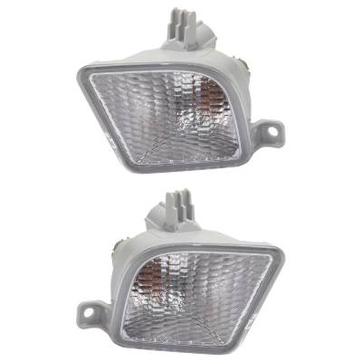 Rareelectrical - New Pair Of Daytime Running Lights Compatible With Honda Odyssey 3.5L 2018 2019 2020 By Part Numbers