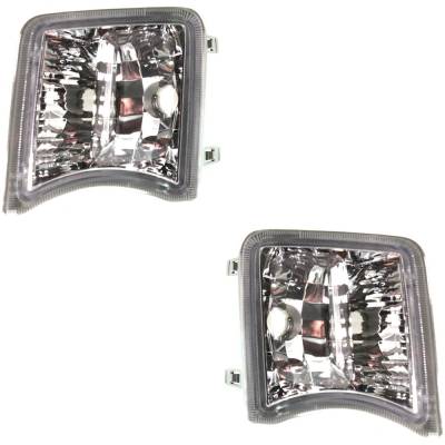 Rareelectrical - New Pair Of Daytime Running Lights Compatible With Toyota Prius 1.8L 2010 2011 By Part Numbers