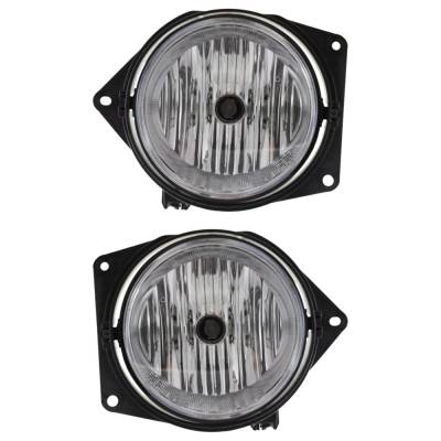 Rareelectrical - New Pair Of Daytime Running Lights Compatible With Hummer H3 H3t 3.5L 3.7L 5.3L 2006 2007 2008 2009