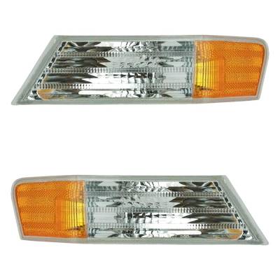 Rareelectrical - New Pair Of Daytime Running Lights Compatible With Jeep Patriot 2.0L 2.4L 2007-2017 By Part Numbers