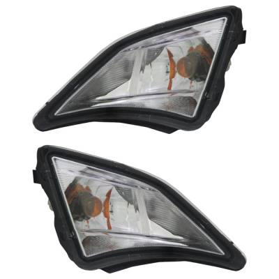 Rareelectrical - New Pair Of Daytime Running Lights Compatible With Scion Fr-S 2.0L 2013 2014 2015 2016 By Part