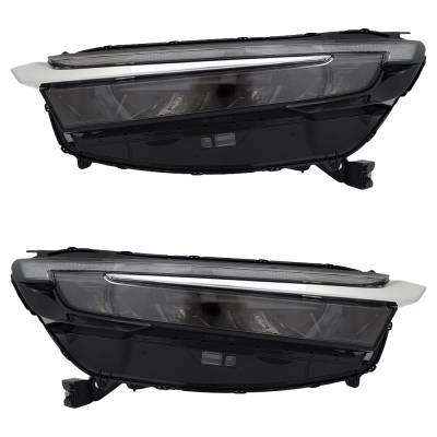 Rareelectrical - New Pair Of Headlights Compatible With Honda Cr-V 2023 2024 By 33100-3A0-A03 33150-3A0-A03