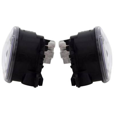 Rareelectrical - New Pair Of Daytime Running Lights Compatible With Fiat Jeep 500X Renegade 1.3L 1.8L 2.4L 2019-2023