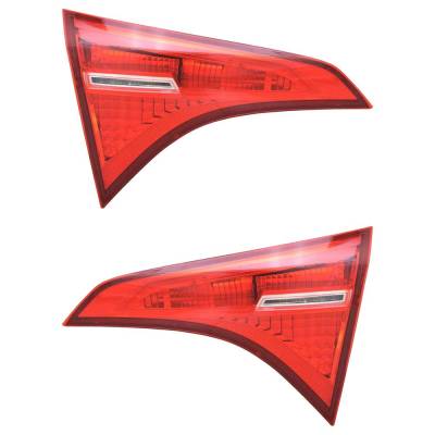 Rareelectrical - New Pair Of Daytime Running Lights Compatible With Toyota Corolla 1.8L 2.0L 2017 2018 2019 By Part