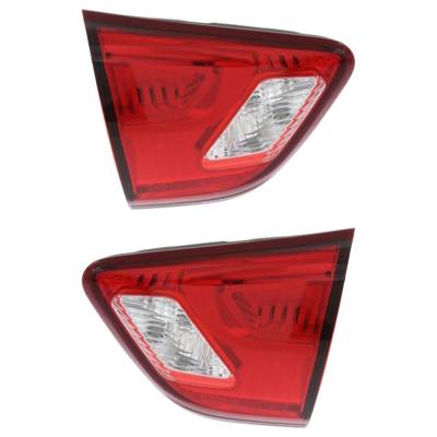 Rareelectrical - New Pair Of Daytime Running Lights Compatible With Nissan Pathfinder 3.5L 2017 2018 2019 2020 By