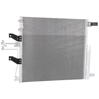 Rareelectrical - New A/C Condenser Compatible With Ram 1500 Sport St Tradesman Crew Extended Standard Cab Pickup 4.7L