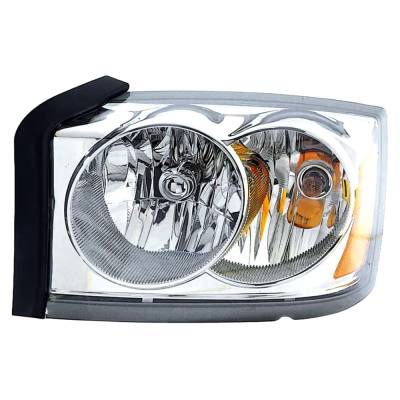 Rareelectrical - New Left Headlights Compatible With Dodge Dakota Laramie Slt St Crew Extended Cab Pickup 4-Door 3.7L