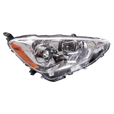 Rareelectrical - New Right Halogen Headlight Compatible With Toyota Prius C One Hatchback 4 Door 1.5L 2012 2013 2014