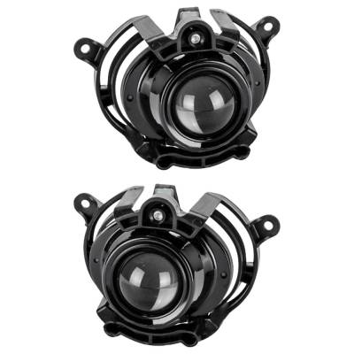 Rareelectrical - New Pair Of Daytime Running Lights Compatible With Saturn Cadillac Chevrolet Buick Aura Cts Malibu