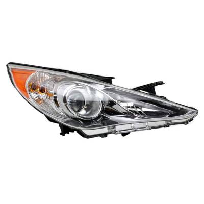 Rareelectrical - New Passengers Halogen Headlight Compatible With Hyundai Sonata Sedan 2011-2014 By Part Number