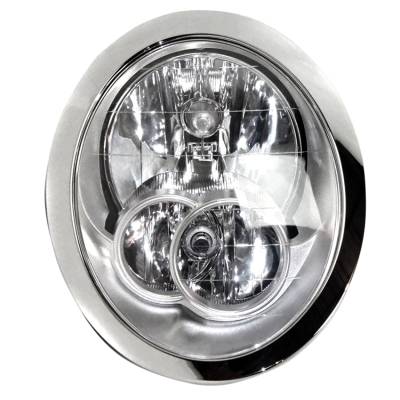 Rareelectrical - New Passenger Side Halogen Headlight Compatible With Mini Cooper S Base Convertible 2005-2008 By