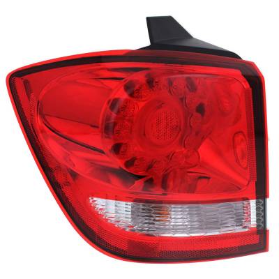 Rareelectrical - New Left Tail Light Compatible With Dodge Journey 2009 2010 2011 2012 2013 2014 2015 2016 2017 2018