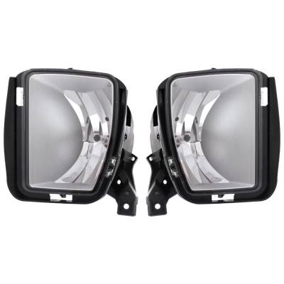 Rareelectrical - New Pair Of Daytime Running Lights Compatible With Ram 1500 1500 Classic 2013-2022 By Part Numbers