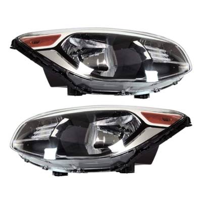 Rareelectrical - New Pair Of Halogen Headlight Compatible With Kia Soul Plus Hatchback 2014-2019 By Part Number