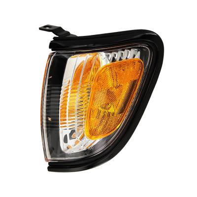 Rareelectrical - New Left Black Back Up Light Compatible With Toyota Tacoma 2001-04 To2520163 8162004090C0