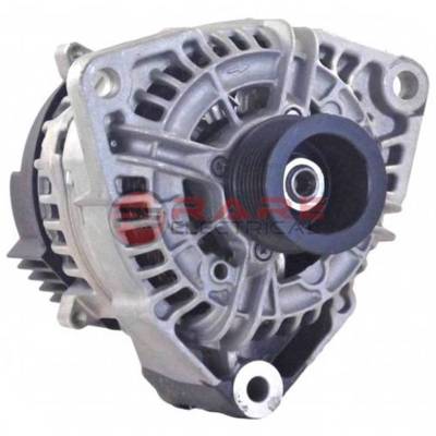 Rareelectrical - New 24V 80A Alternator Compatible With New Holland W170 Loader 2007-On 6.7L Iveco 0-124-555-012
