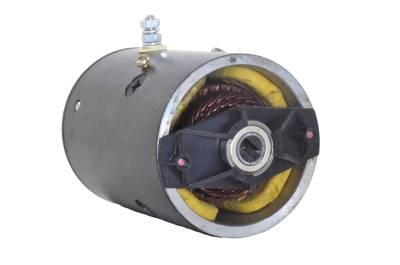 Rareelectrical - New 24V Ccw Starter Motor Compatible With Monarch Hydraulics Pump Single Post Slotted Shaft