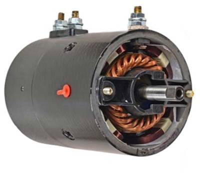 Rareelectrical - New 12V Reversible Electric Motor Compatible With Various Winch Applications Mmw6201 458135 458118