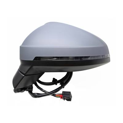 Rareelectrical - New Driver Side Door Mirror Fits Audi A4 2017 Side Assist 8W0949101 8W1-949-145