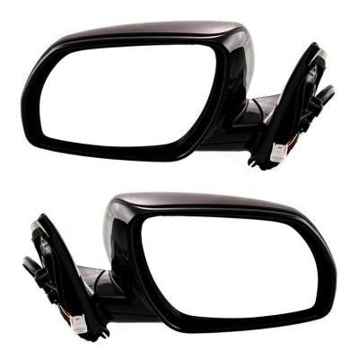 Rareelectrical - New Pair Of Door Mirrors Fits Nissan Murano Sl 06 Ni1320176 Ni1321176 96301Cb840