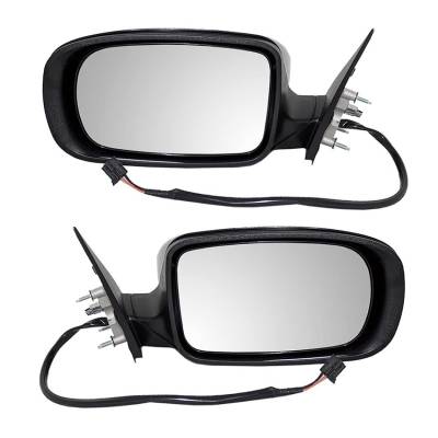 Rareelectrical - New Door Mirrors Pair Fits Chrysler 300 C Luxury 2013-2014 Ch1321338 Ch1320338