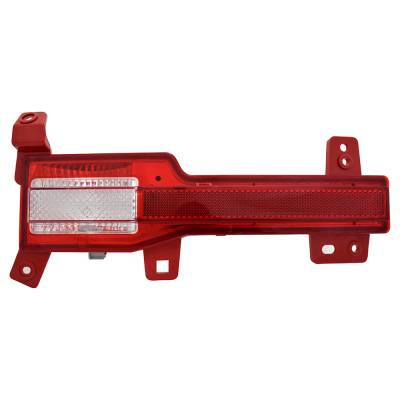 Rareelectrical - New Left Back Up Light Assembly Compatible With Hyundai Santa Cruz 2022 2023 2024 By Part Numbers