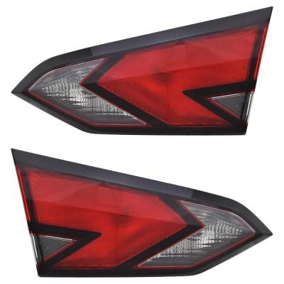 Rareelectrical - New Pair Of Daytime Running Lights Compatible With Nissan Versa 1.6L 2020 2021 2022 2023 By Part