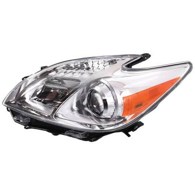 Rareelectrical - New Left Halogen Headlight Compatible With Toyota Prius Four Hatchback 4 Door 1.8L 2012 2013 2014