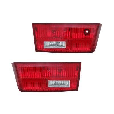 Rareelectrical - New Pair Of Inner Tail Lights Compatible With Honda Accord Lx 2005 34151-Sda-A11 34156Sdaa11