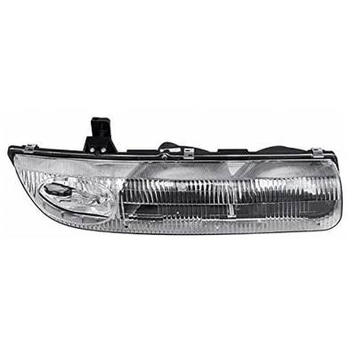 Rareelectrical - New Right Headlight Compatible With Saturn Sw2 Wagon 1996-1999 By Part Number 21111170 Gm2503155