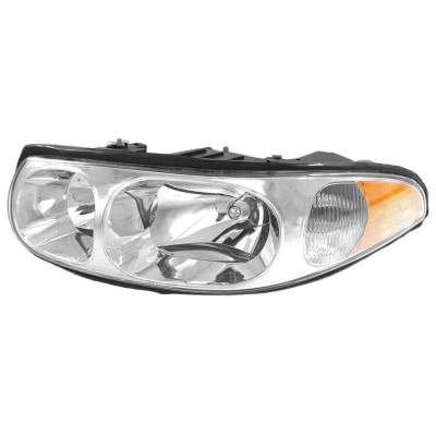 Rareelectrical - New Left Halogen Headlight Compatible With Buick Lesabre Limited Sedan 4 Door 3.8L 2000 2001 2002