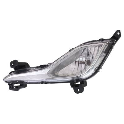 Rareelectrical - New Left Fog Light Assembly Compatible With Hyundai Elantra 2013 2014 2015 2016 2017 By Part Numbers