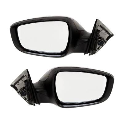 Rareelectrical - New Door Mirrors Pair Fits Hyundai Veloster 2013 Hy1320185 876102V310 876202V310