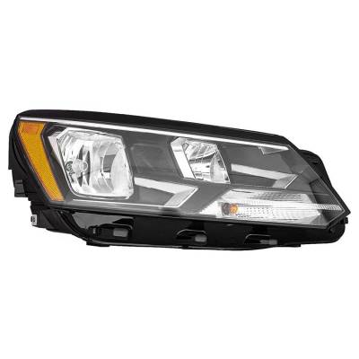 Rareelectrical - New Right Headlight Compatible With Volkswagen Passat Sedan 2016-2017 By Part Number 561-941-006-F
