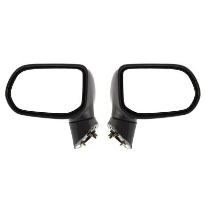 Rareelectrical - New Door Mirrors Pair Fits Honda Civic Sport Ex-L Lx-S 09-10 Ho1320218 Ho1321218