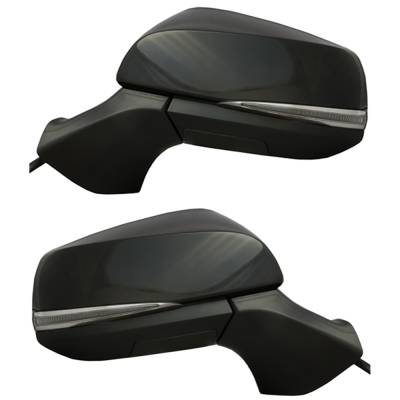 Rareelectrical - New Pair Of Mirrors Compatible With Toyota Highlander L Sport Utility 2020 2021 By Part Numbers