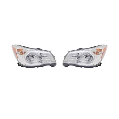Rareelectrical - New Pair Of Headlights Fits Subaru Forester 2.5I Limited 2014-2016 84001-Sg081