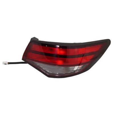 Rareelectrical - New Right Tail Light Compatible With Nissan Sentra 2020 2021 By Part Numbers Ni2805121 26550-6Lb0a