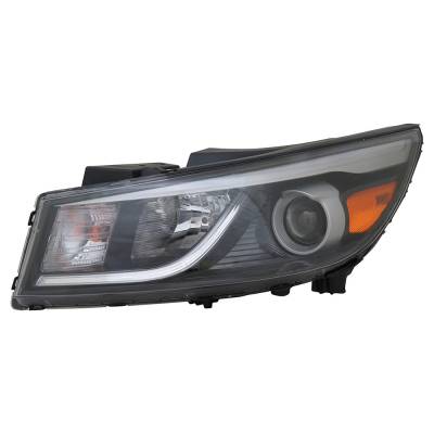 Rareelectrical - New Left Headlights Compatible With Kia Sedona Limited Mini Passenger Van 4-Door 3.3L 2015 By Part