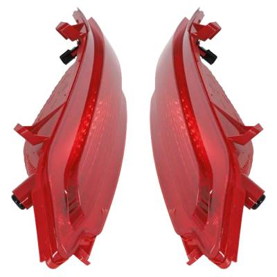 Rareelectrical - New Pair Of Daytime Running Lights Compatible With Kia Telluride 3.8L 2020 2021 2022 By Part Numbers