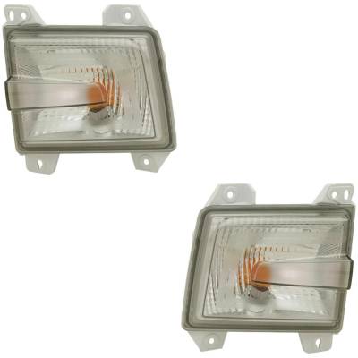 Rareelectrical - New Pair Of Daytime Running Lights Compatible With Honda Ridgeline 3.5L 2017 2018 2019 2020 By Part