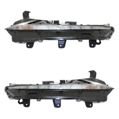 Rareelectrical - New Daytime Running Lights Compatible With Lexus Nx200t Nx300h Nx300 2015 2016 2017 2018 2019 2020