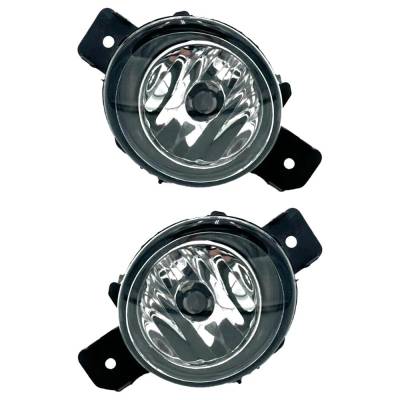 Rareelectrical - New Pair Of Daytime Running Lights Compatible With Infiniti Nissan 2006 2007 2008 2009 2010 2011