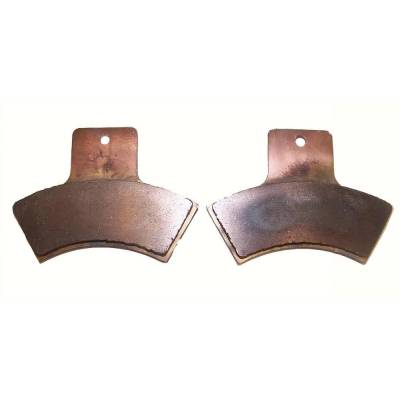 Rareelectrical - New Rear Brake Pads Compatible With Polaris Trail Boss 330Cc 2003-2004 Sportsman 4X4 335Cc 1999