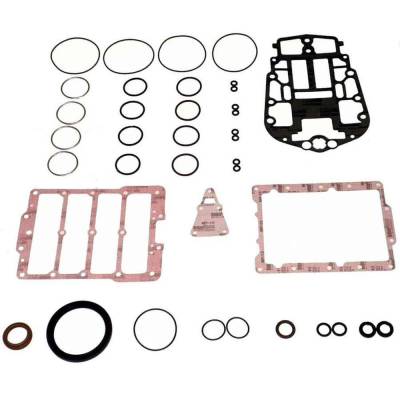 Rareelectrical - New Powerhead Gasket Kit Compatible With Johnson/Evinrude 4 Cyl 3.600 Bore E-Tec 130 Hp 4 Cyl 3.600