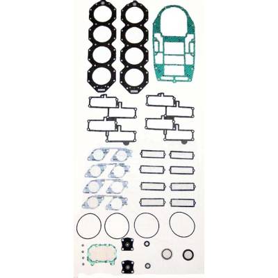 Rareelectrical - New Powerhead Gasket Kit Compatible With Johnson/Evinrude 8 Cyl 3.685 Big Bore Looper 275 Hp 8 Cyl